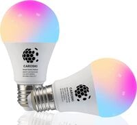 Smart Light WiFi Color Changing LED Bulb A60 E26 9W 800LM Multicolor Light Bulbs with Tuya App No Hub Required