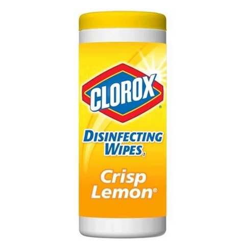 Clorox Disinfecting Wipes Lemon 35 Wipes