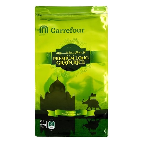 Carrefour Premium Long Grain Basmati Rice 10kg price in UAE | Carrefour ...