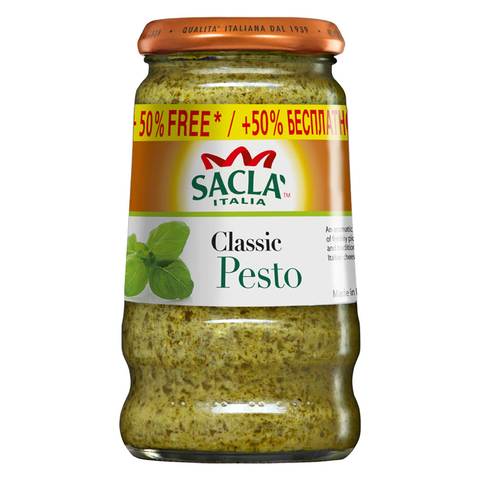 Sacla Italia Classic Green Pesto Sauce 290g