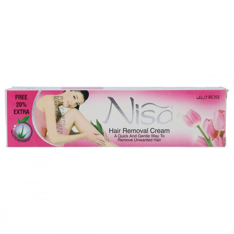 Nisa Hair Removal Cream Rose 120 ml