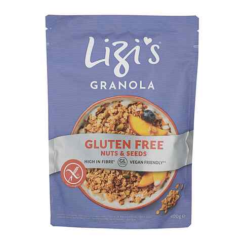 Lizis Gluten Free Nut And SeedsGranola 400g