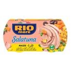 Buy Rio Mare Salatuna Maize With Peas Carrots And Olives 160g Pack of 2 in UAE
