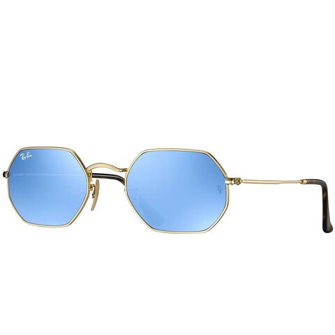 Ray ban hot sale octagonal flash lenses