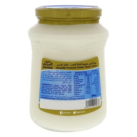 Al Marai Gold Spreadable Cheddar Cheese 900g