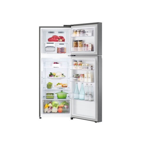 LG Fridge GN-B422PQGB 400 Litre Silver (Plus Extra Supplier&#39;s Delivery Charge Outside Doha)