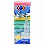 Buy Corazzi Manhattan Scouring Sponge - Pack of 10 in Egypt