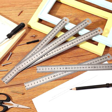 Buy Lavish Premium Quality Metal Ruler 12 Inch For Student School