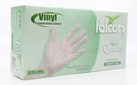 lavish Falcon Vinyl Gloves Pre Powder Extra Large (1 Pack X 100 Pieces)