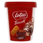Buy Lotus Biscoff With Chocolate Brownies Ice Cream 460ml in Kuwait