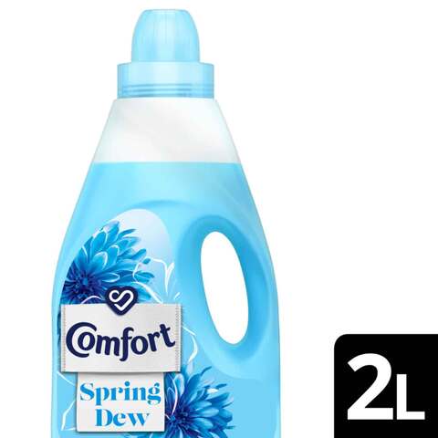 Comfort liquid fabric conditioner spring dew scent 2 L