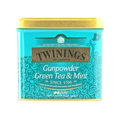 Twinings (تويننجز) - شاي أخضر بالنعناع جنباودر 200 غرام