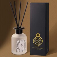 Mei Stylish White Peach Oolong Aromatherapy Diffuser Stick And Glass Bottle For Room Fragrance And Home D&eacute;cor (200ml)