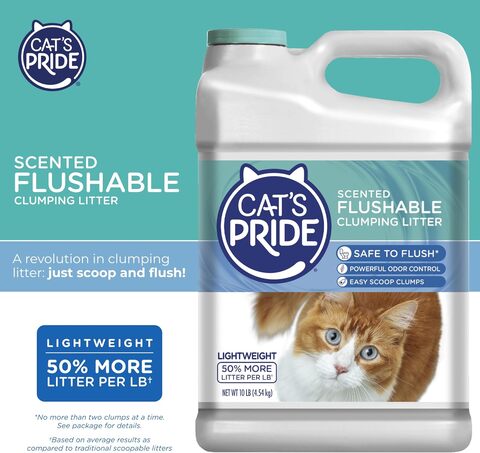 Cat's pride hotsell lightweight litter reviews