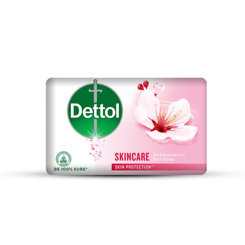 Dettol Skincare Anti Bacterial Soap Bar (130gx2)