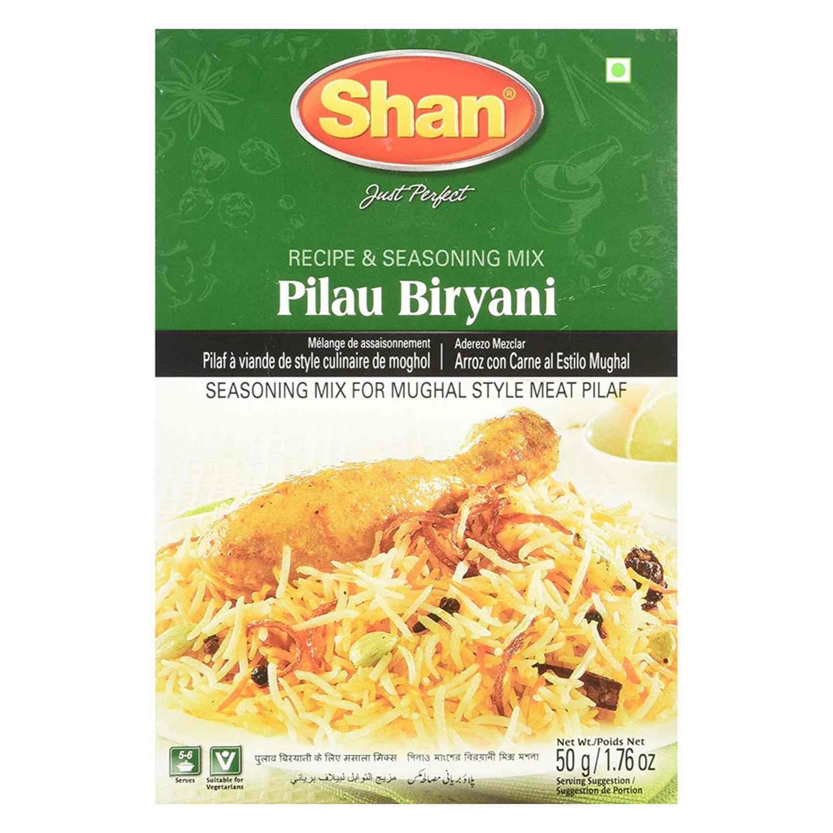 Buy Shan Pilau Biryani Mix 50g