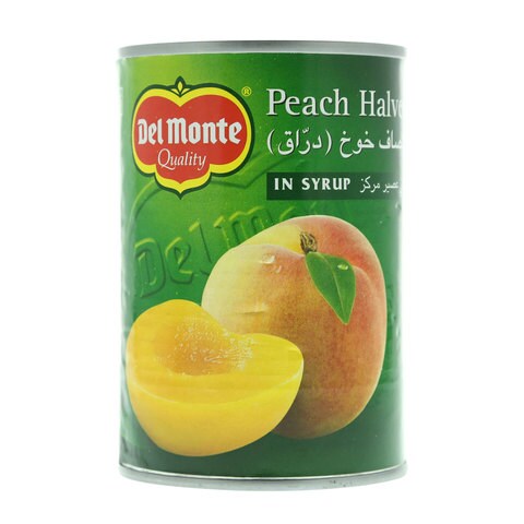 Del Monte Peach Halves In Syrup 420g