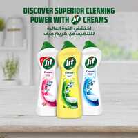 JIF Cream Cleaner With Micro Crystals Technology Lemon 500ml Pack of 2