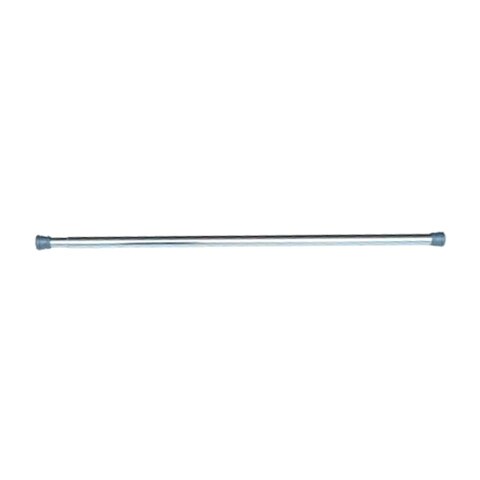 Chamdol Aluminium Shower Curtain Rod Chrome Silver 120x220cm