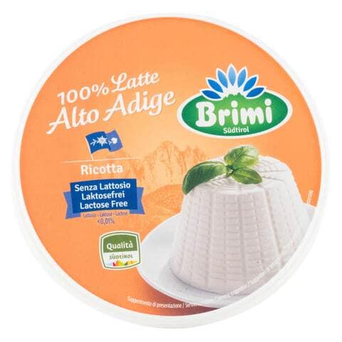 Brimi Ricotta 100% Latte Alto Adige Lactose Free 200g