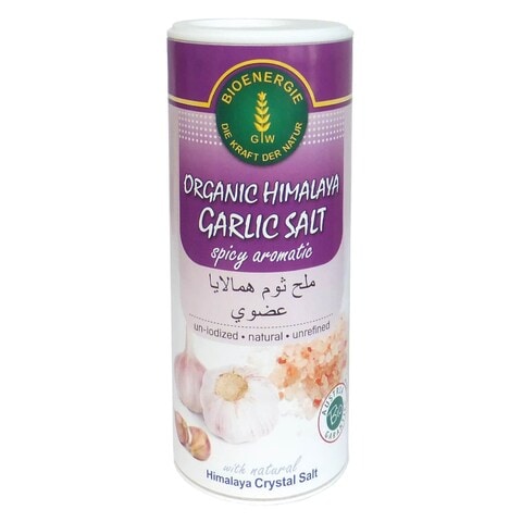 Bioenergie Organic Salt Himalayan Garlic 170g
