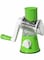 Multi-Function Rotary Grater Vegetable Cutter Green 0.64kg