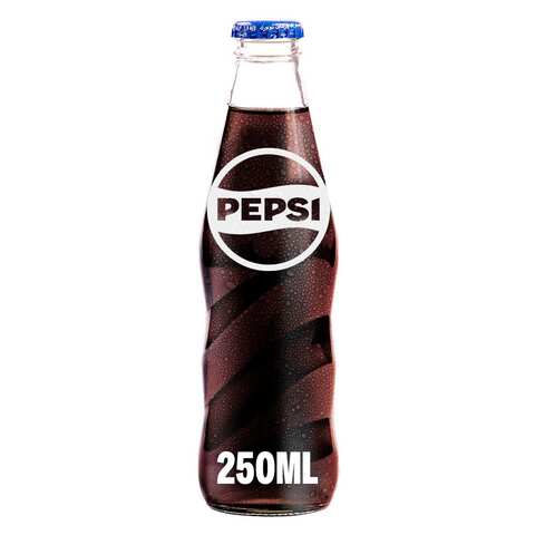 Buy Pepsi Cola Beverage Glass Bottle 250ml in UAE