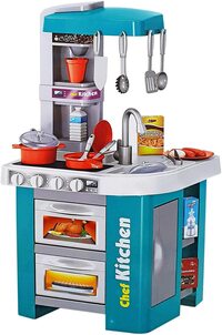 Generic Hitvproduct Talented Chef Kitchen Set Role Play Sink With Running Water Stove With Fire Light And Sound Playset