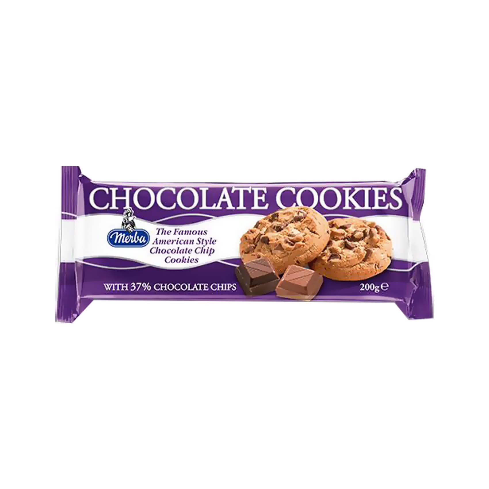 Buy Merba Chocolate Cookies 200g Online Shop Food Cupboard On Carrefour Uae