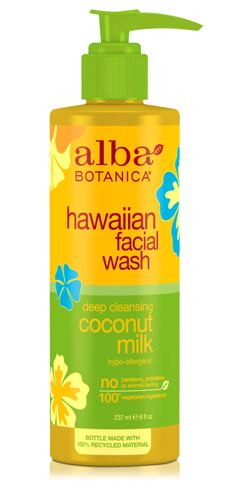 Alba - Hwn Coconut Milk Facial Wash 8 Oz