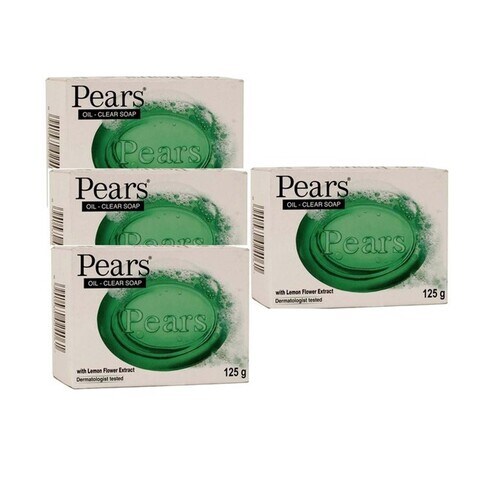 PEARS OIL CLEAR SOAP 125G 3+1