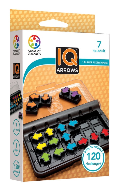 Smart Games Iq Arrows Pocket Board Game