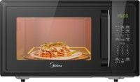 Midea 25L Digital Solo Microwave Oven With 10 Power Levels, 900W, Electronic Touch Control, Child-Safety-Lock, Defrost Function, Fast Reheat, Pull Open Door Handle, For Home &amp; Office, EM925A2GUBK