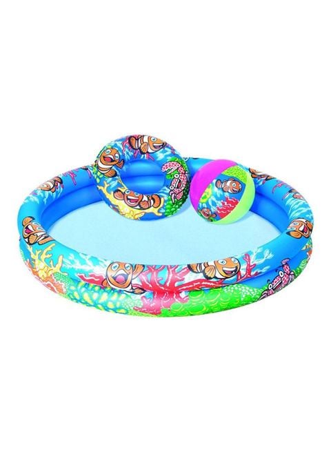 Bestway Inflatable Play Pool Float Set 48 X 48Inch