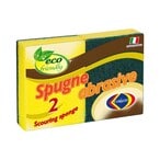 Buy Corazzi Scouring Sponge - Eco Friendly - 2 Pieces in Egypt