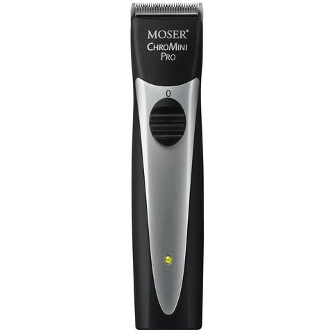 Moser ChroMini Pro Hair Trimmer (4.5 W, White/Black)