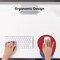 KKmoon - Mouse Pad Comfortable Mouse Mat with Wrist Rest Support for PC Laptop(Black)