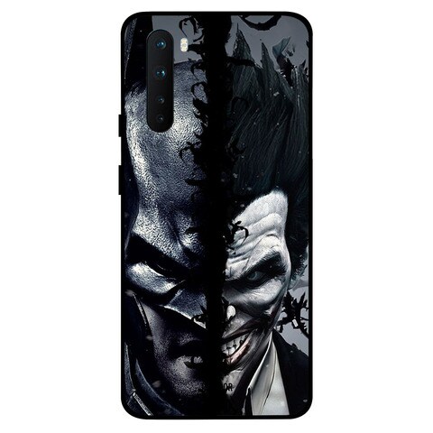 Theodor OnePlus Nord Case Cover Batman &amp; Joker Flexible Silicone Cover