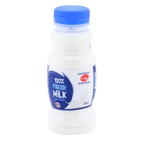 Al Ain Full Cream Fresh Milk 250ml
