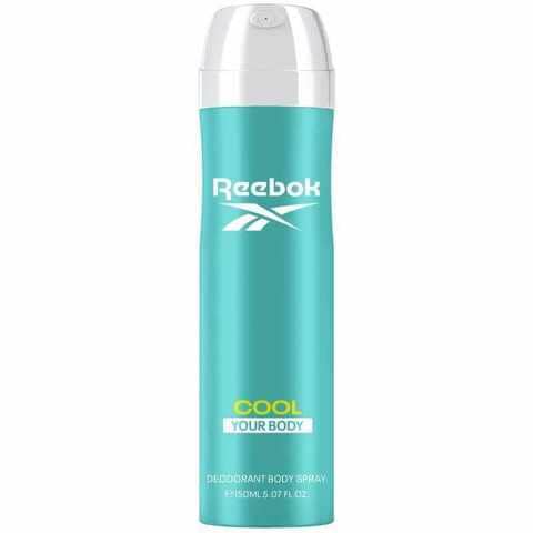 Buy Reebok Cool Your Body Women 150ml Body Spray Online - Shop & Personal Care on Carrefour