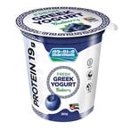 Buy Marmum Fresh Greek Yogurt Blueberry 360g in UAE