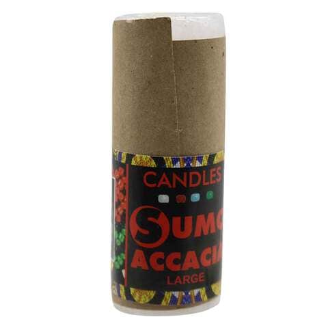 Sumo Accacia Candle Large White