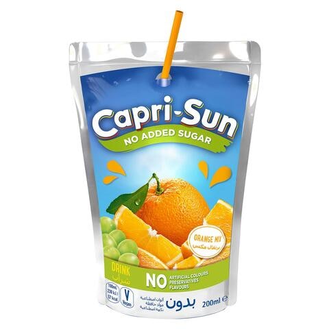 Capri Sun No Added Sugar Orange Juice 200ml