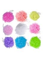 اشتري Marrkhor 10 Pack Mesh Pouf Scrubbers Bath Sponge, Multicolour, 32Inch في الامارات