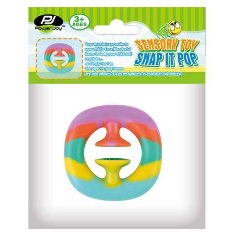 Power Joy Snap IT Pop Sensory Toy Multicolour