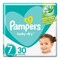 Pampers Baby-Dry Diapers with Aloe Vera Lotion and Leakage Protection  Size 7 +15 kg 30 Diapers