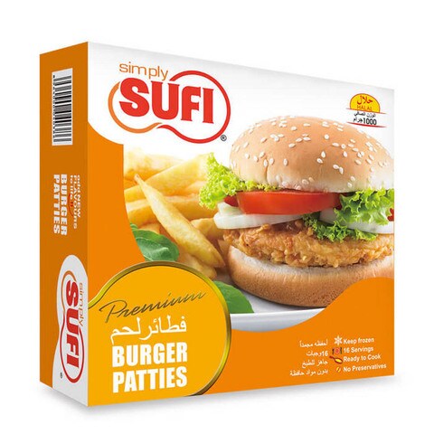 Sufi Burger Patties 380 gr