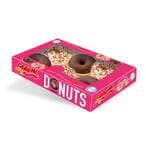 Buy Yaumi Decorated Donuts Assorted 378g - 6 Pieces in Saudi Arabia
