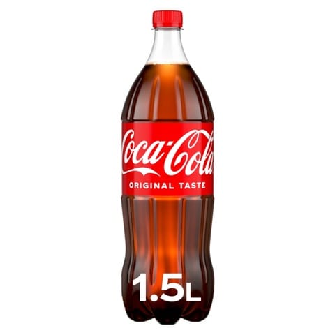 Coca-Cola Original Taste Carbonated Soft Drink PET 1.5L