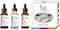 NBL Natural Anti Aging Set with Vitamin C Retinol and Hyaluronic Acid Serum for Anti Wrinkle and Dark Circle Remover All Natural and Moisturizing (3 x 30 ML)